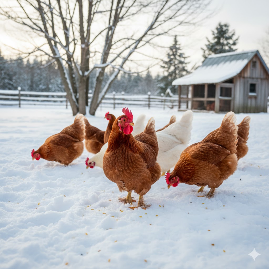 Почему зимой курицы плохо несутся?