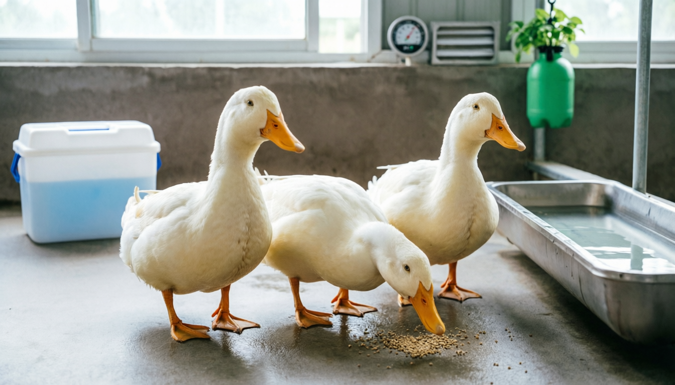 Профилактика болезней у водоплавающей птицы