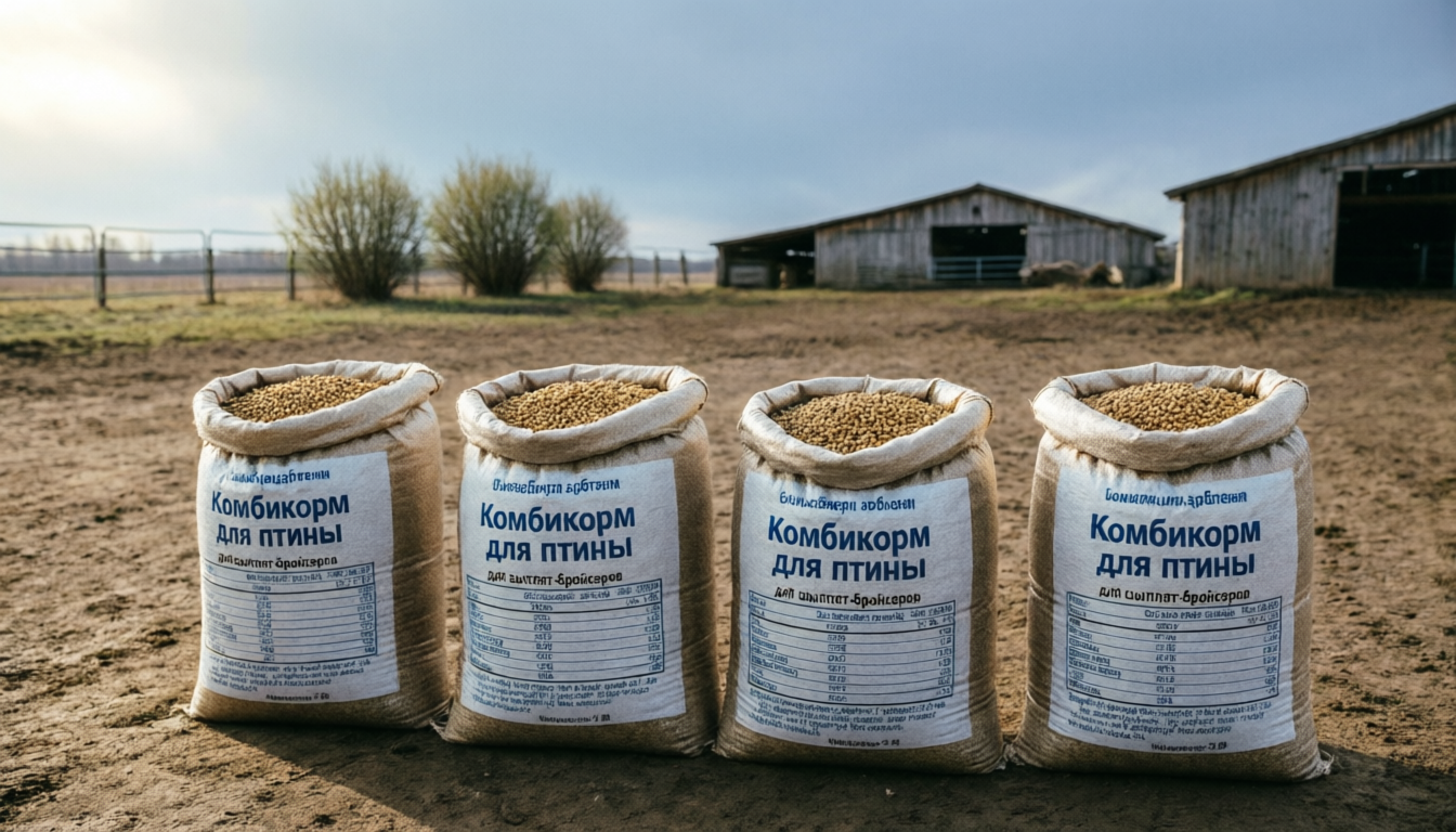 Сравнение комбикормов для кур